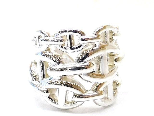 Hermes Ring Chaine D'ancre Enchainee GM 54