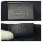 Gucci Black Silver Leather Tote Bag — view 4