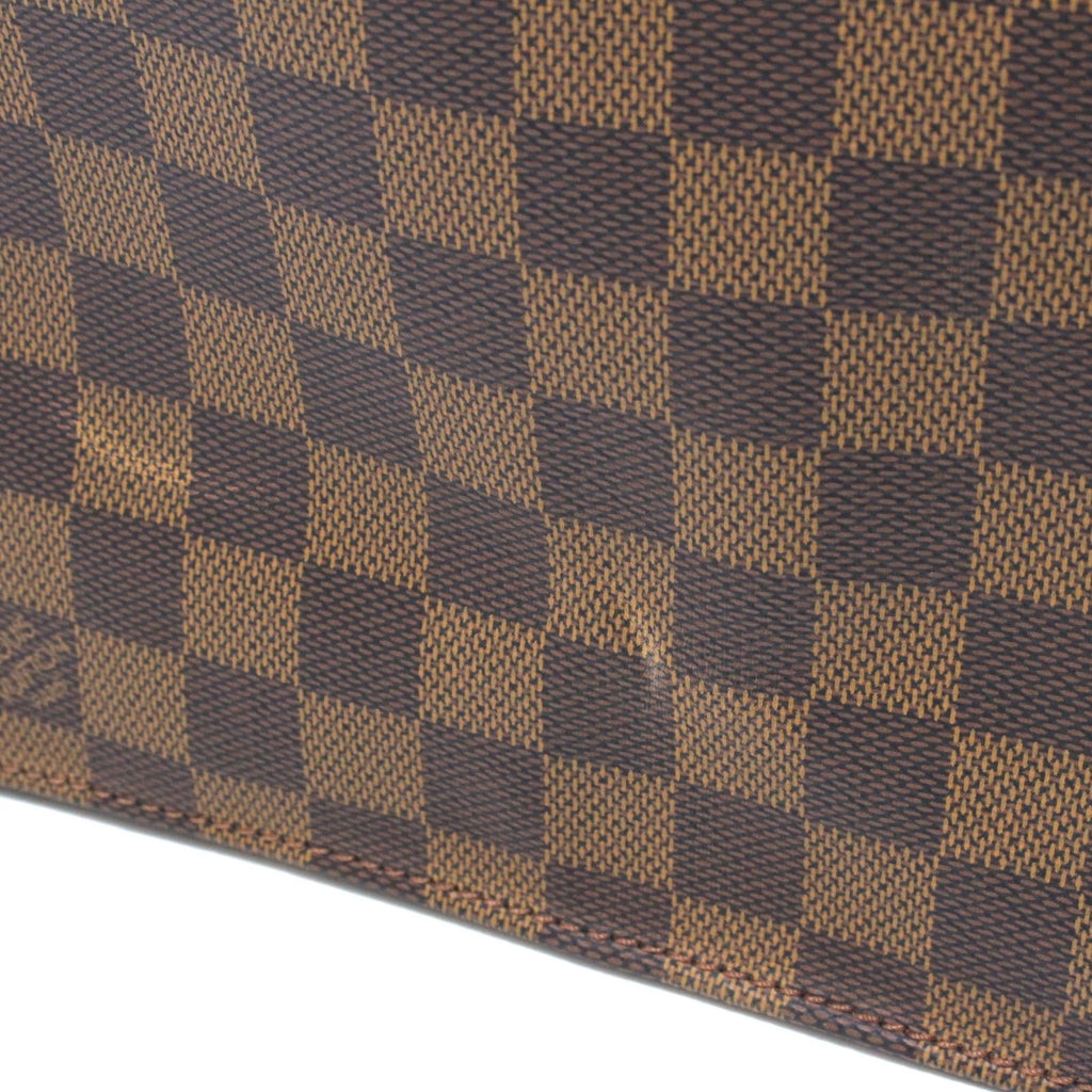 Louis Vuitton Sac Plat Damier Handbag Canvas Brown — view 3