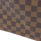 Louis Vuitton Sac Plat Damier Handbag Canvas Brown — view 3
