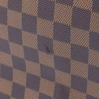 Louis Vuitton Sac Plat Damier Handbag Canvas Brown — view 4