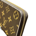 Louis Vuitton Portefeuille Clemence Monogram Wallet Canvas — view 7