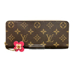 Louis Vuitton Portefeuille Clemence Monogram Wallet Canvas