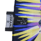 Chanel Scarf Silk Scarves Blue — view 5