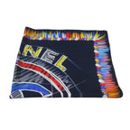 Chanel Scarf Silk Scarves Blue — view 3