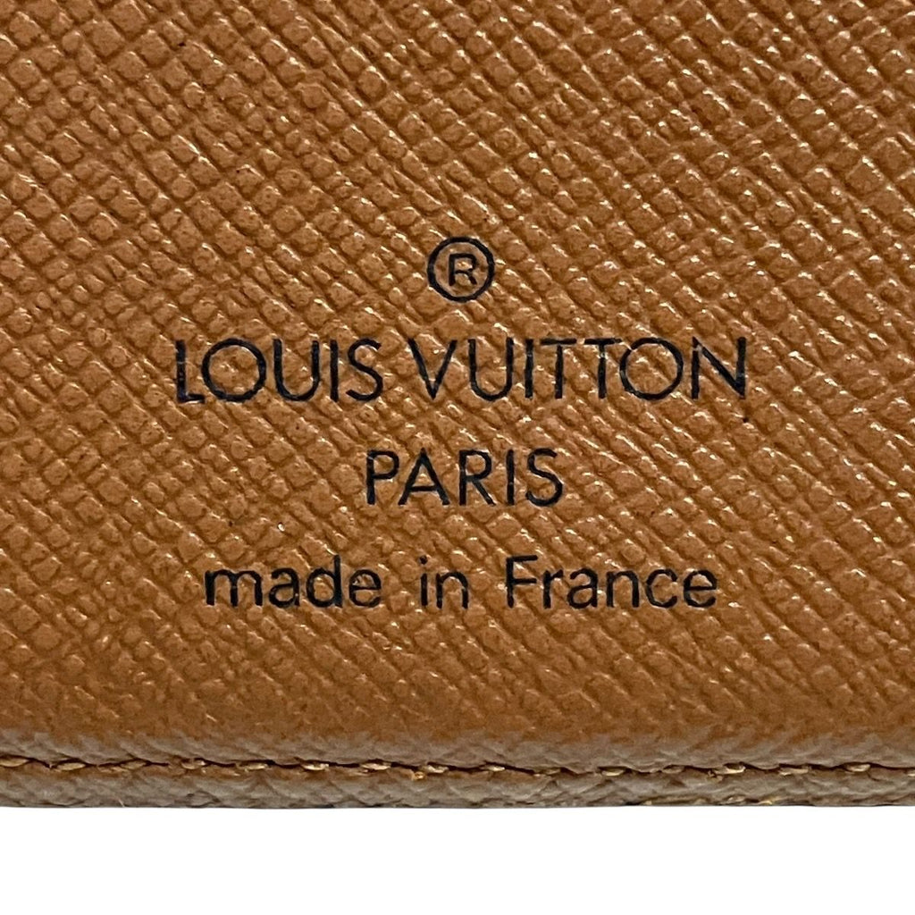 Louis Vuitton Porto Papier Zip Monogram Bifold Wallet Canvas — view 4