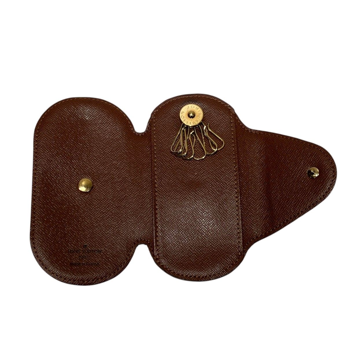Louis Vuitton Multicles Long GM Monogram Key Case Canvas Key Holder — view 3