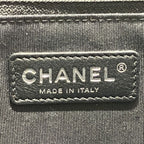 Chanel Large Chain Shoulder Bag Boy Lambskin — view 4