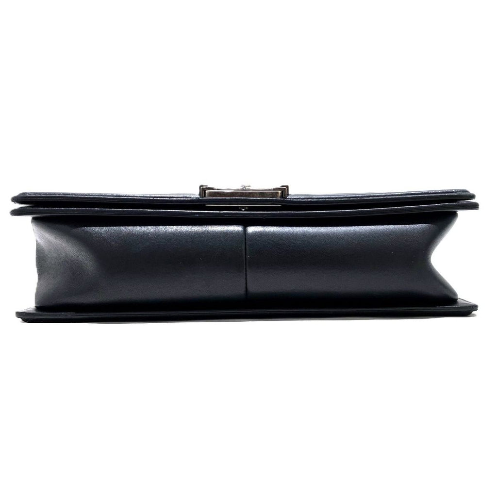 Chanel Large Chain Shoulder Bag Boy Lambskin — view 3