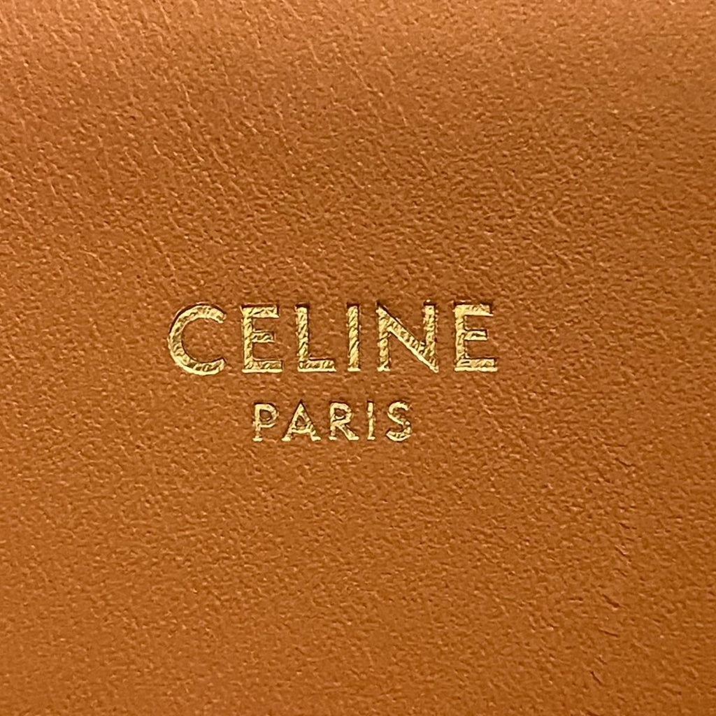 Celine Small Vertical Cabas Tote Bag Canvas Leather — view 4