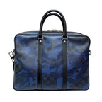 Louis Vuitton Porte Documents Voyage Damier Cobalt Business Bag Canvas Leather — view 2