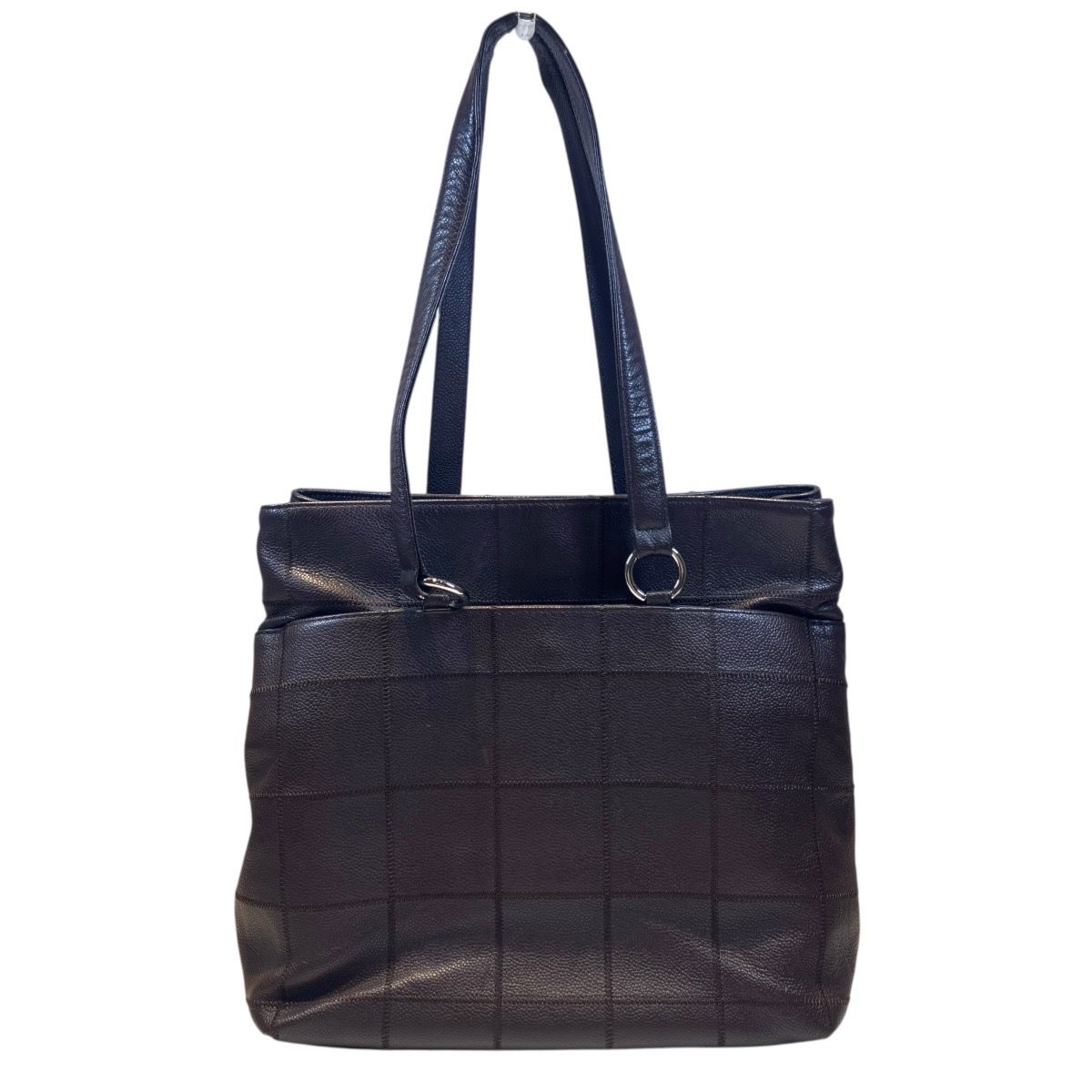 Chanel Choco Bar Tote Bag Caviar Leather — view 2