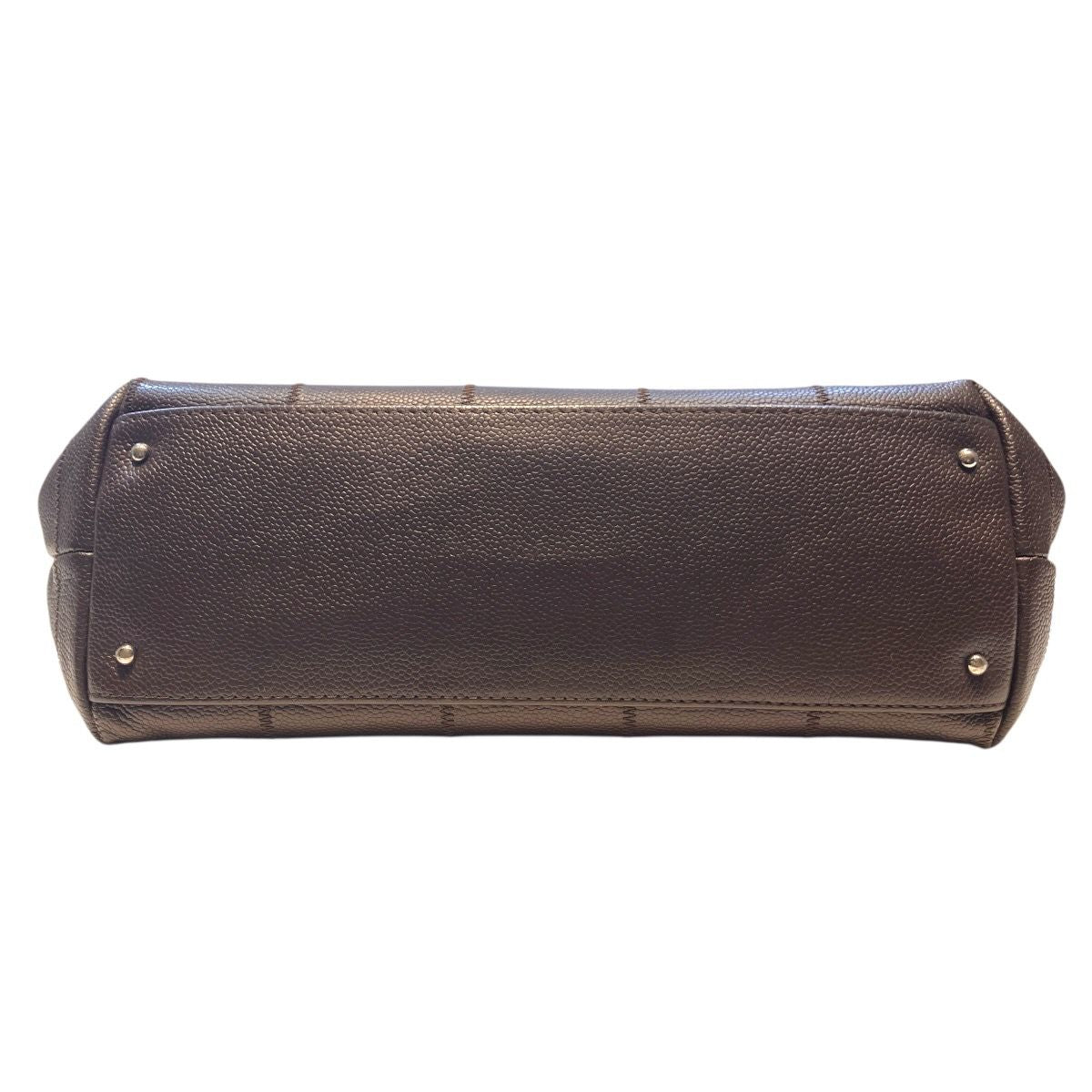 Chanel Choco Bar Tote Bag Caviar Leather — view 3