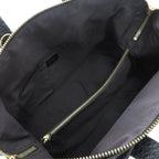 Fendi Chameleon Large 2-Way Shoulder Bag Leather Black — view 6