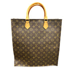 Louis Vuitton Monogram Sac Plat Tote Bag Canvas — view 2
