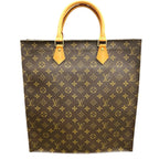 Louis Vuitton Monogram Sac Plat Tote Bag Canvas