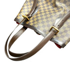 Louis Vuitton Damier Hampstead MM Shoulder Bag Canvas Leather — view 7