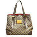 Louis Vuitton Damier Hampstead MM Shoulder Bag Canvas Leather