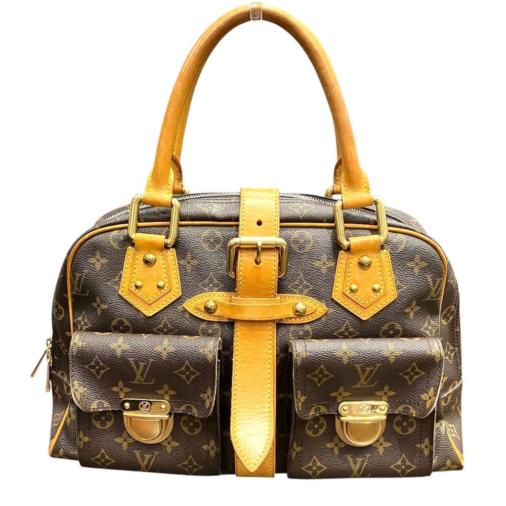 Louis Vuitton Monogram Manhattan GM Handbag Canvas