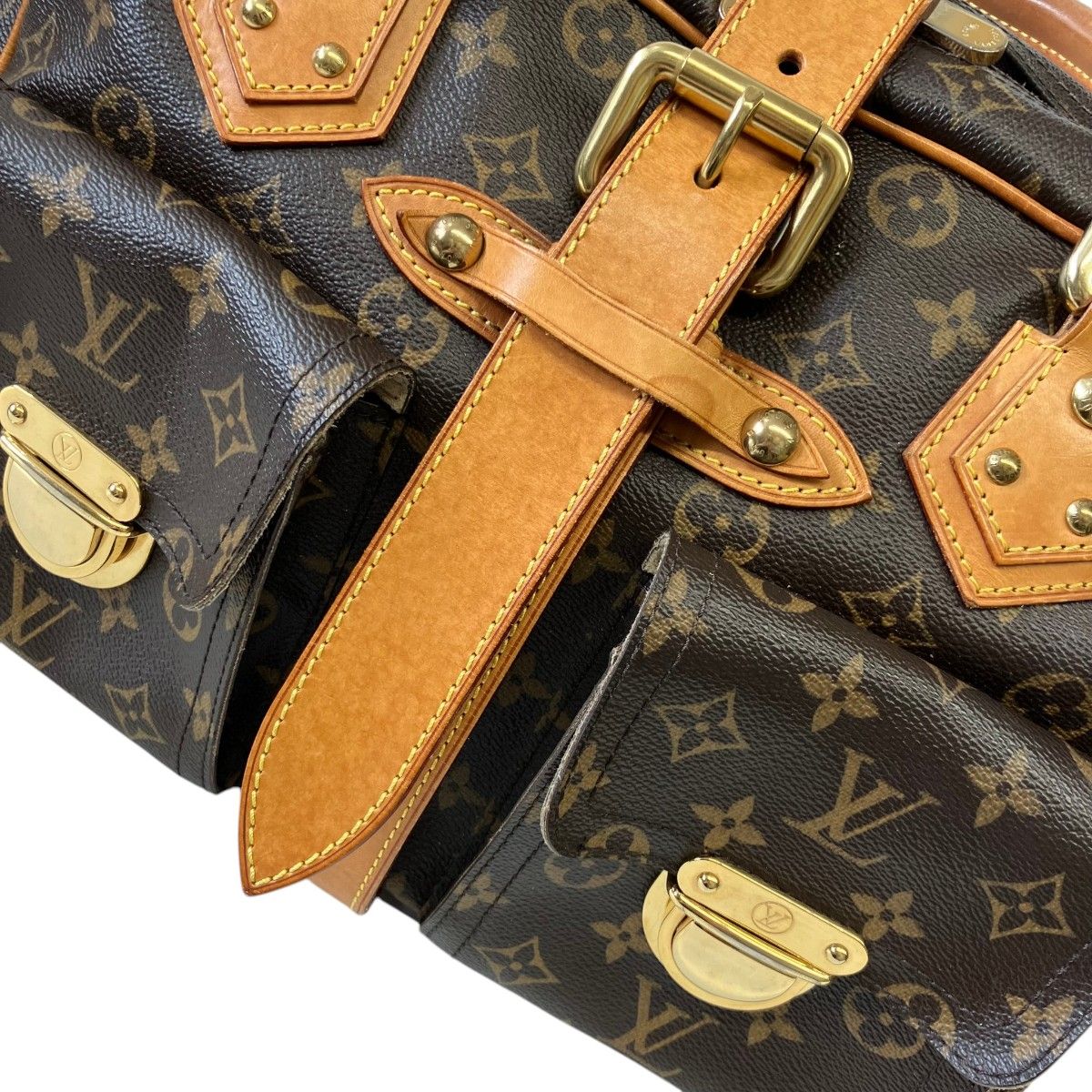 Louis Vuitton Manhattan GM Monogram Handbag Canvas — view 7