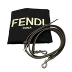 Fendi Handbag Leather Gray — view 5