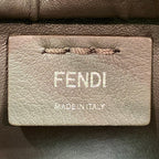 Fendi Handbag Leather Gray — view 4
