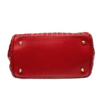 Dior Intrecciato Lady Dior Handbag Leather — view 3