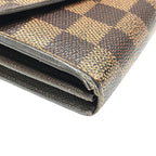 Louis Vuitton Portefeuille Sarah Ebene Damier Wallet Canvas — view 7