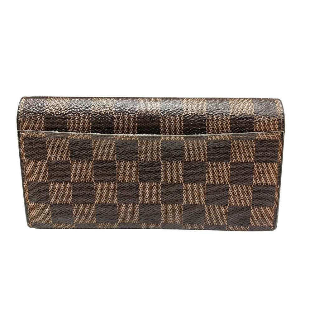 Louis Vuitton Portefeuille Sarah Ebene Damier Wallet Canvas — view 2