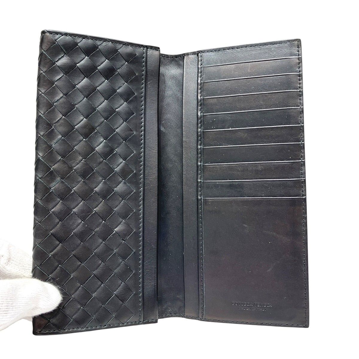 Bottega Veneta Wallet Intrecciato Bifold Leather — view 3