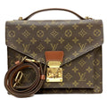 Louis Vuitton Monceau 28 Monogram Business Bag Canvas
