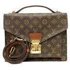 Louis Vuitton Monceau 28 Monogram Business Bag Canvas