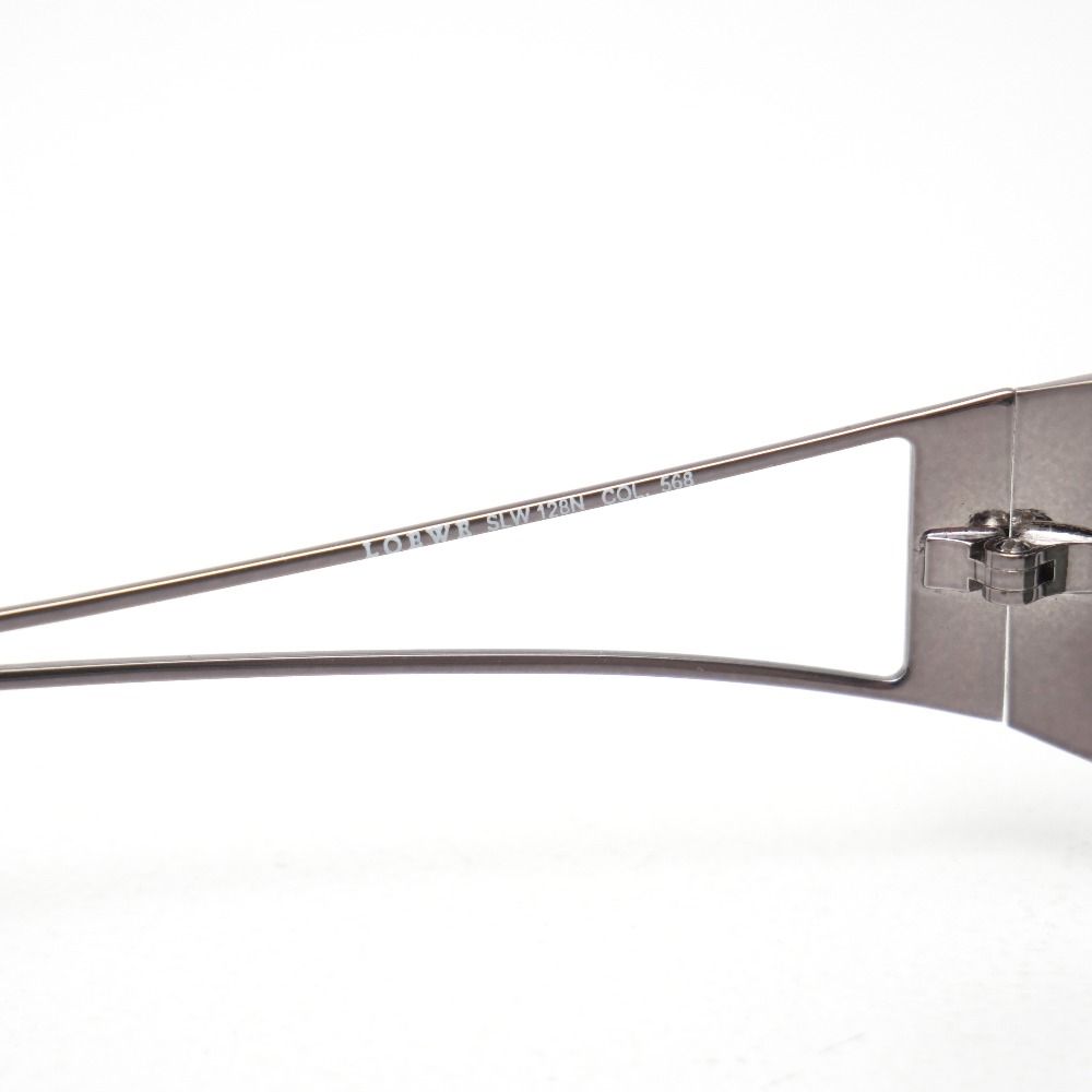 Loewe Vintage Sunglasses Metal Frame Side Logo Design Eyewear — view 6