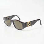 Fendi Vintage Sunglasses 17 FF Cell Frame Eyewear — view 3