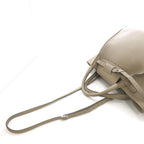 Celine Big Small Shoulder Bag Leather Beige — view 3