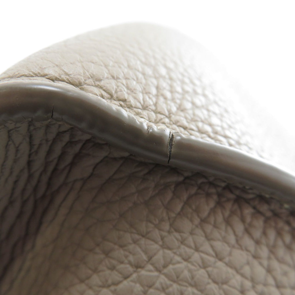 Celine Big Small Shoulder Bag Leather Beige — view 5