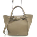 Celine Big Small Shoulder Bag Leather Beige