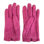Gucci Gloves Suede Bee Ribbon S Pink — view 2