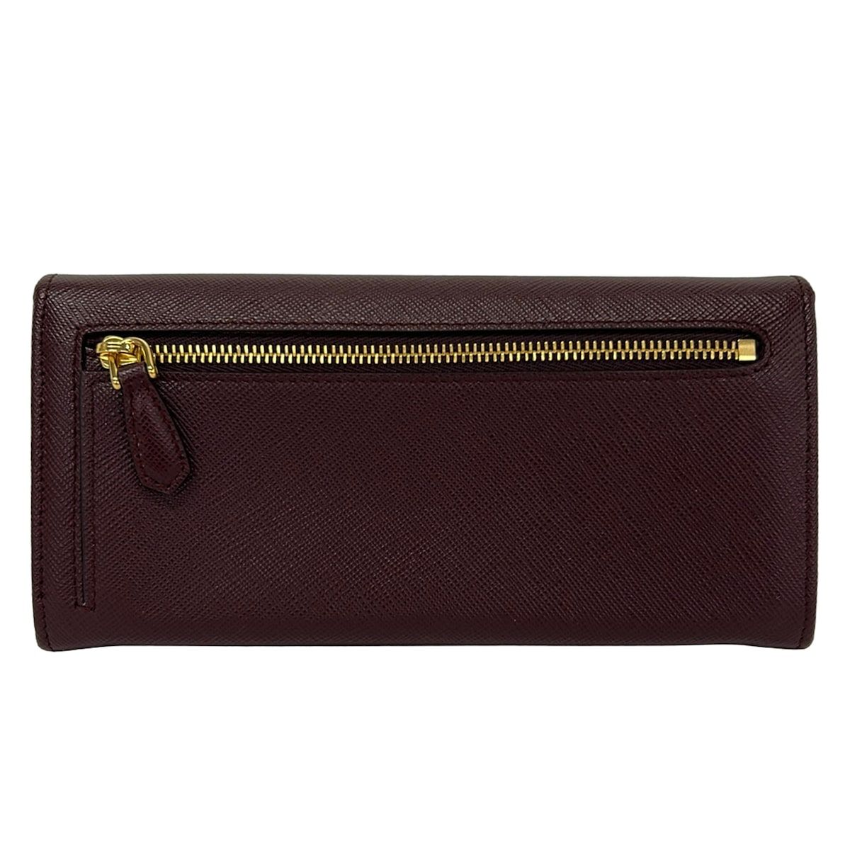 Prada Wallet Bordeaux Leather — view 2