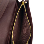 Prada Wallet Bordeaux Leather — view 5