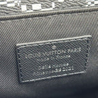 Louis Vuitton Shoulder Bag Steamer XS Black White Damier Distorted 2-Way — view 8