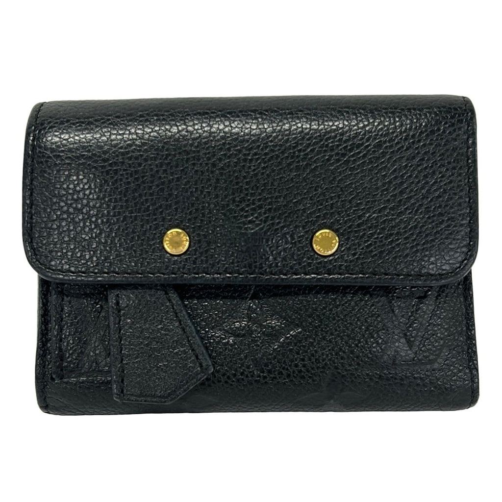 Louis Vuitton Trifold Wallet Monogram Empreinte Portefeuille Pont Neuf Compact