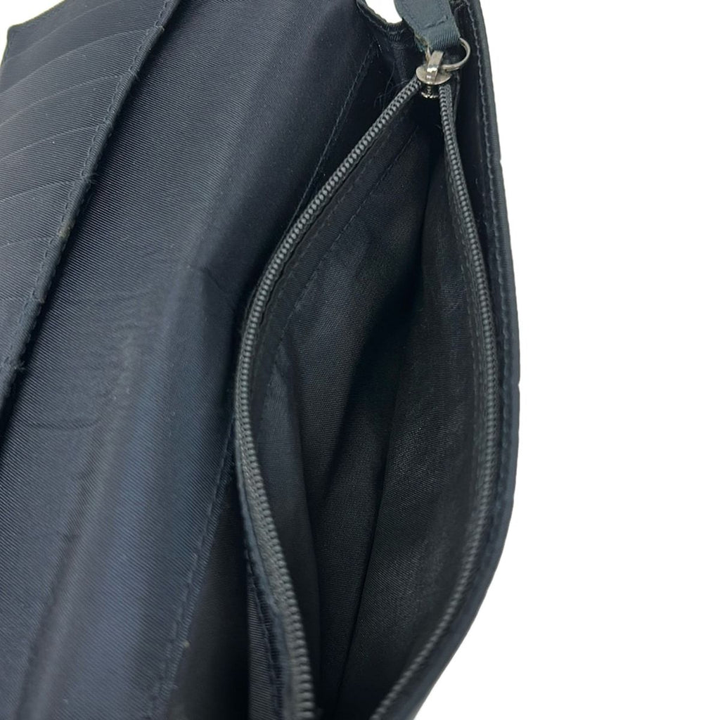 Dior Wallet Logo Glam Dark Navy Ivory — view 5