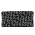 Dior Wallet Logo Glam Dark Navy Ivory