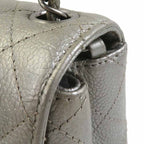 Chanel Shoulder Bag Gray — view 8