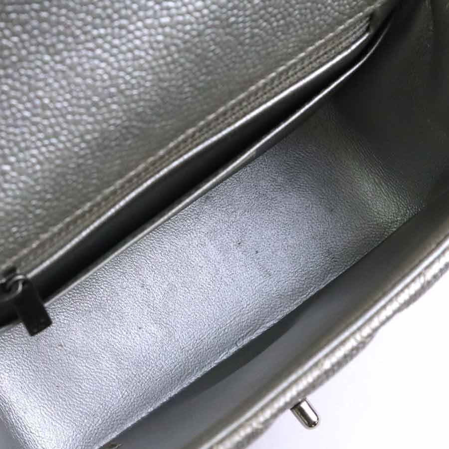 Chanel Shoulder Bag Gray — view 5
