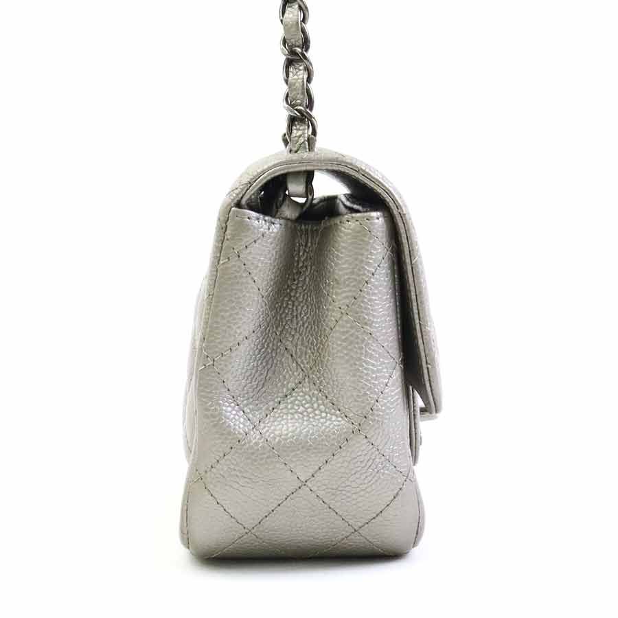 Chanel Shoulder Bag Gray — view 2