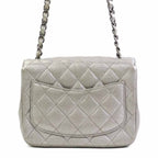 Chanel Shoulder Bag Gray — view 3