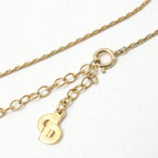 Dior Necklace CD Logo Rhinestone Gold — view 4
