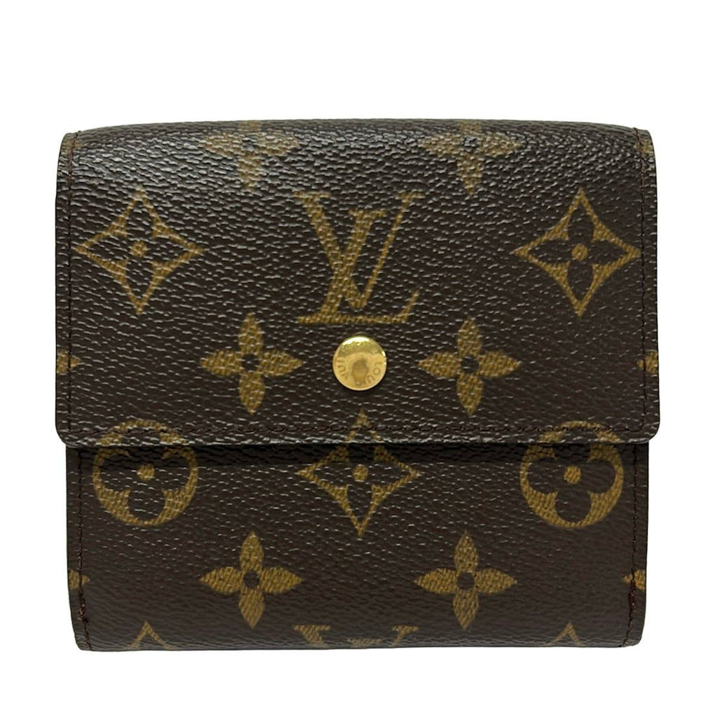 Louis Vuitton Snap Wallet Monogram Porte Monnaie Billets Cartes Credit Leather